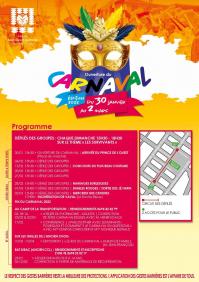 Programme carnaval Saint Laurent Maroni